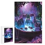 【Cadeau idéal】Les puzzles sont des cadeaux d'anniversaire et de Noël précieux pour les enfants, les amoureux, les amis, les collègues et les parents. Adapté aux adultes et aux enfants de plus de 14 ans, ce puzzle est idéal pour un anniversaire ou Noël.