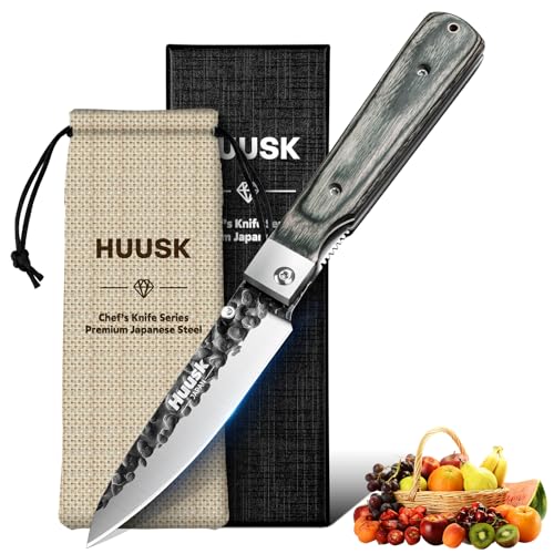 Huusk Japanese Folding Fruit Knife