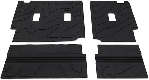 Miniatura 6 de IAG I-Line - Tapete protector de asiento trasero moldeado con patrón de TPE para Ford Bronco de 4 puertas 2021+ (no deportivo)