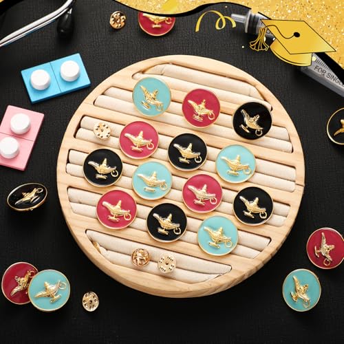 Image of Quelay 24 Pcs Nursing Pins for Pinning Ceremony Nurse Enamel Lapel Pin for Badge Florence Nightingale Lamps Brooch for Nursing Medical Student Doctor Hospital 2026 Graduation Appreciation Gift