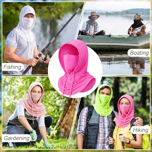Image of Cooling Balaclava Face Mask Breathable Full Head Mask Sun Protection Neck Cover UV Face Cover for Men Women