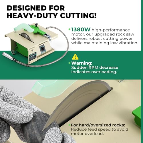 Flyrivergo Pro Lapidary Saw