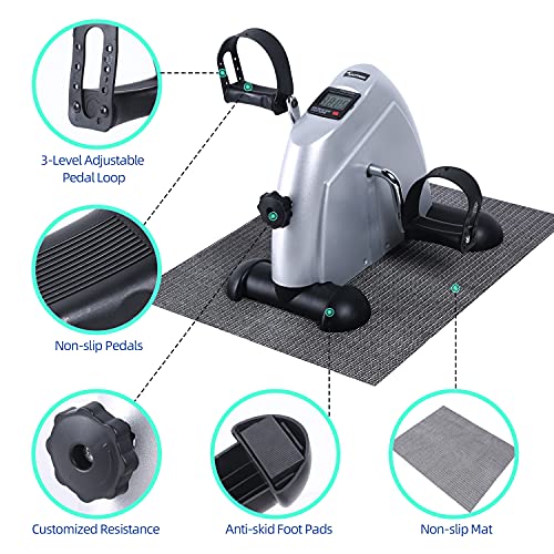 Sportneer Under Desk Bike Mini cyclette portatile