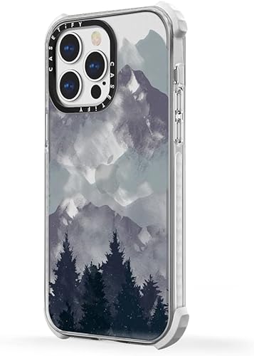 Miniatura 2 de CASETiFY Ultra Impact - Funda para iPhone 13 Pro, funda transparente de cuento de invierno, escarcha transparente