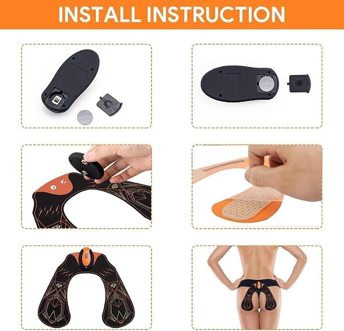 FOPIE HIPS Trainer, estimulador muscular electrónico miniatura 4