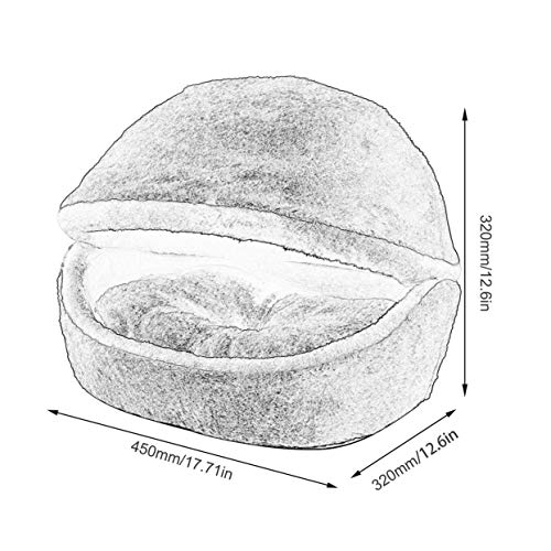 Tellaboull Cuccia Lavabile da Hamburger per Cani