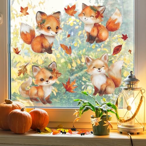 Vinilos decorativos Achang Woodland Autumn Fox miniatura 5