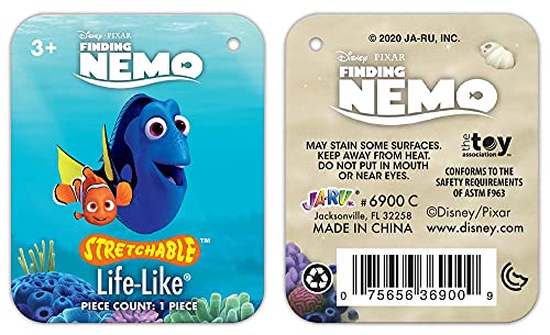 Ja-Ru 6900 C Disney Stretchy Toys Nemo Figures Squish & Pull Toys (1 Unit). Finding Nemo Calming Fidget Toy thumb #3