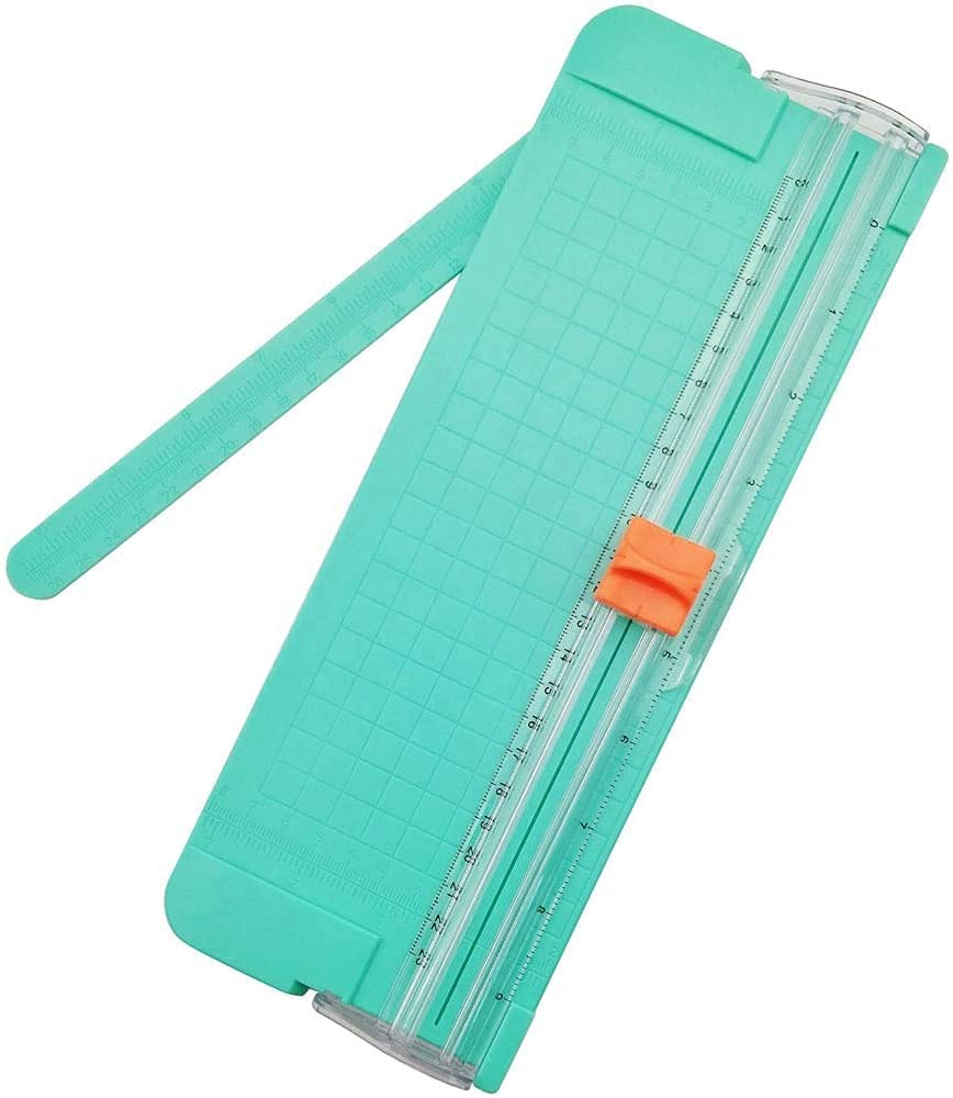VENIVA Portable Paper Cutter Guillotine Paper Trimmer DIY Portable A5/A4/A3 Plastic Paper Cut Precision Photo Scrapbooking Cut Tools Cutting Machine Office School Supplies Multicolor