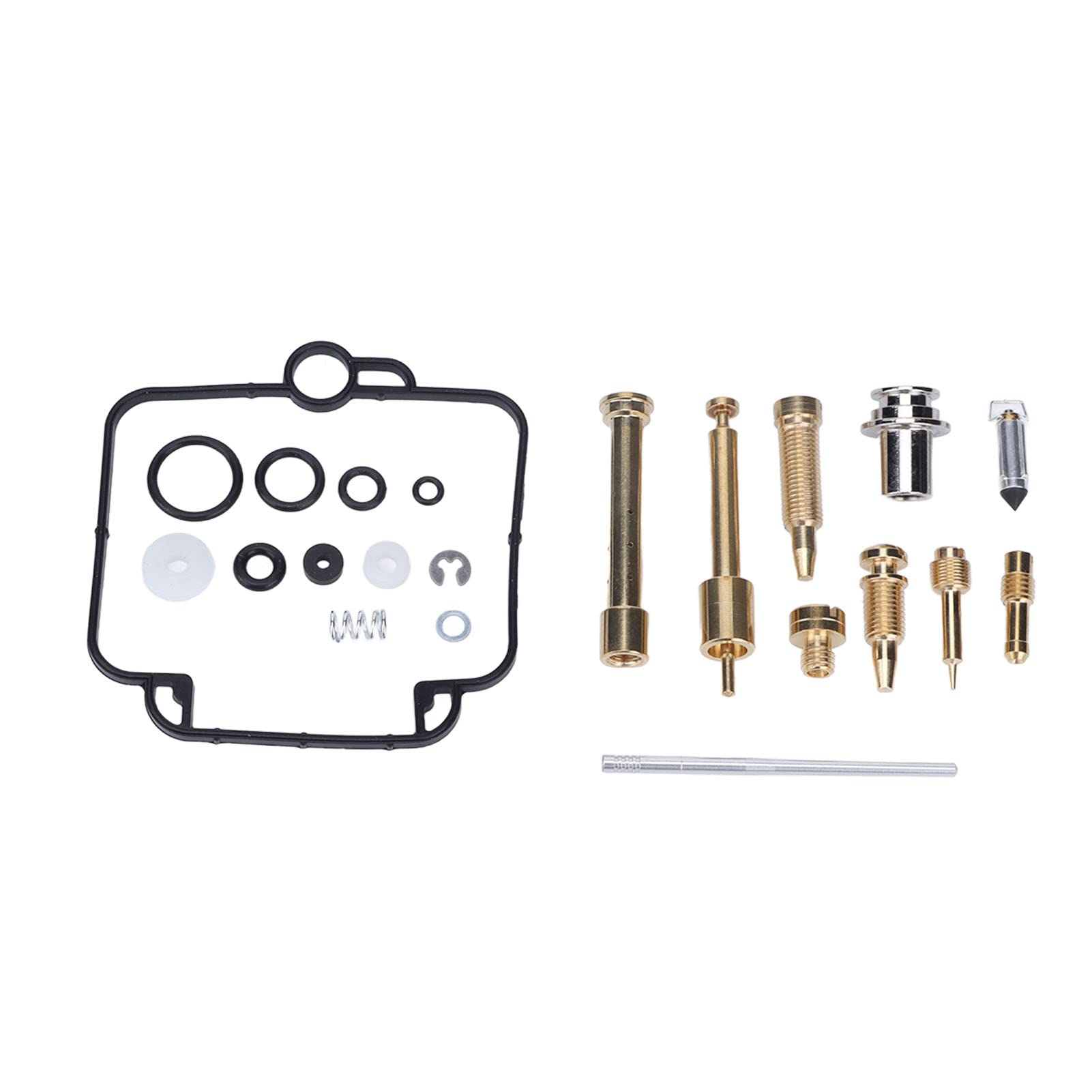 Keenso Kit di Revisione del Carburatore, 2 Set di Sostituzione dello Strumento di Ricostruzione del Carburatore per Moto per F650 BST 33 1993‑2000 Accessori per carburatori