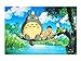 CoolChange Puzzle de Totoro, 1000 Piezas, Tema: Totoro al río