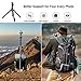 SmallRig CT-10 Camera Tripod, 71" Foldable Aluminum Tripod & Monopod, 360°Ball Head Detachable, Payload 33lb, Adjustable Height from 16" to 71" for Camera, Phone-3935