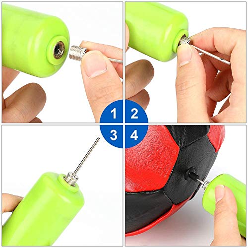 image for MXiiXM Speed Bag, Leather Hanging Punching Ball with Pump and Metal Ho