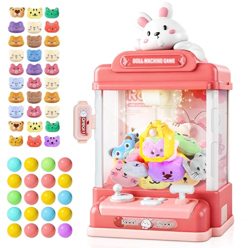 Image of Claw Machine for Kids, 30 Toys & 20 Surprise Eggs