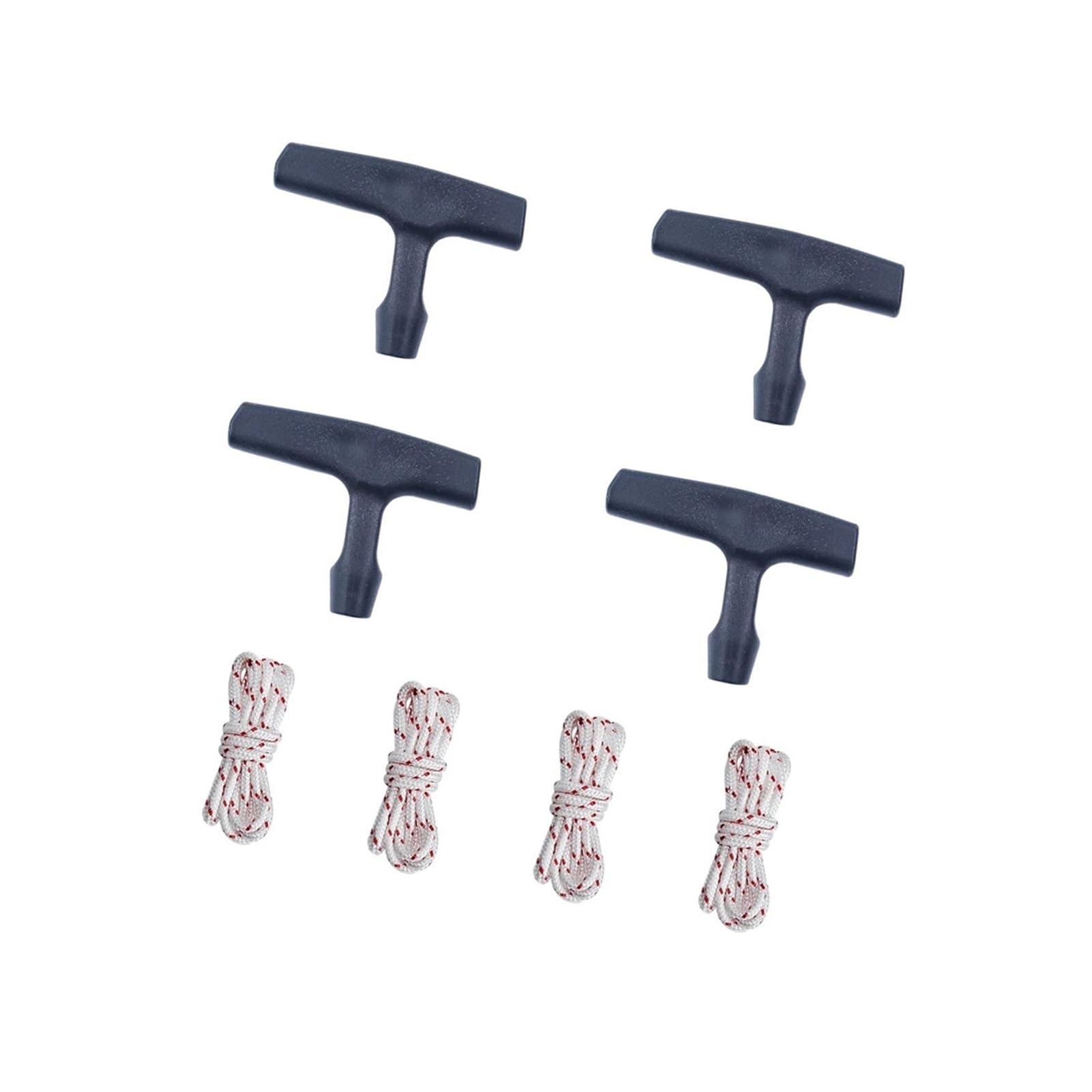 Lhbygdyl One Color 4Pcs Recoil Starter Handle Grip Rope Fit For Ms170 Ms180 Ms181 Ms210 Ms211 Ms230 Ms250 017 018 021 023 025 Chainsaw Part Accessories