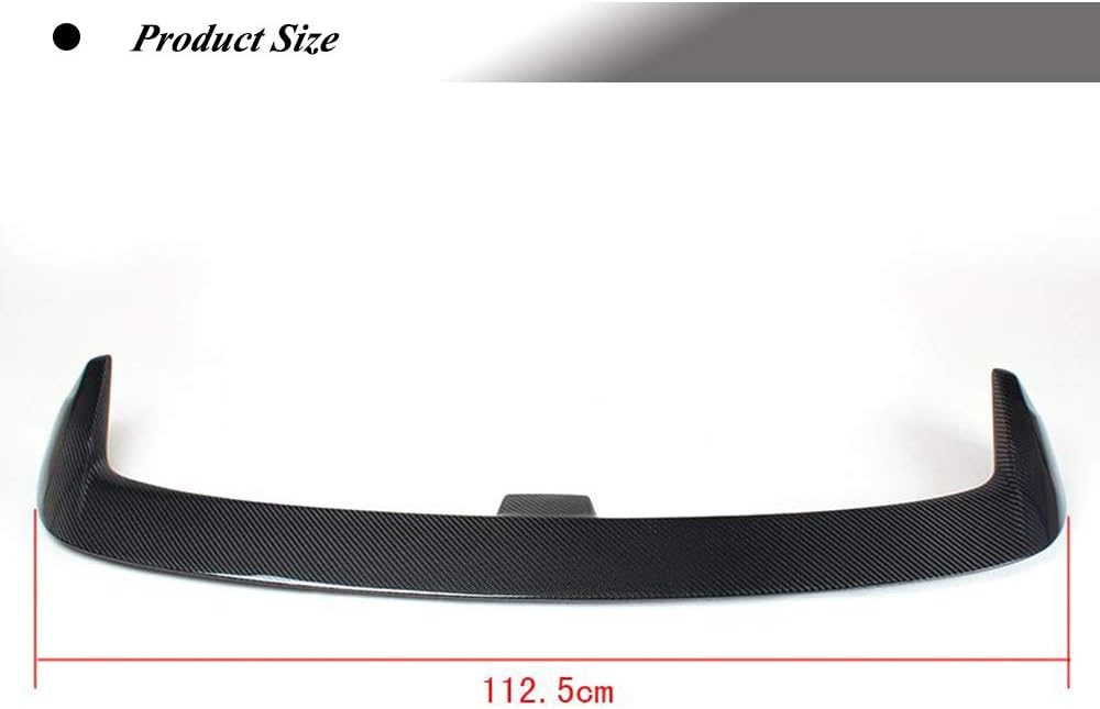 Carbon Fiber Trunk Roof Spoiler fits for Volkswagen VW Golf 7 MK7/7.5 Base Hatchback 4-Door 2014-2018 Custom Parts Trunk Lip Spoiler Rear Wing Spoiler Body Kits Factory Outlet(Non for GTI&R)