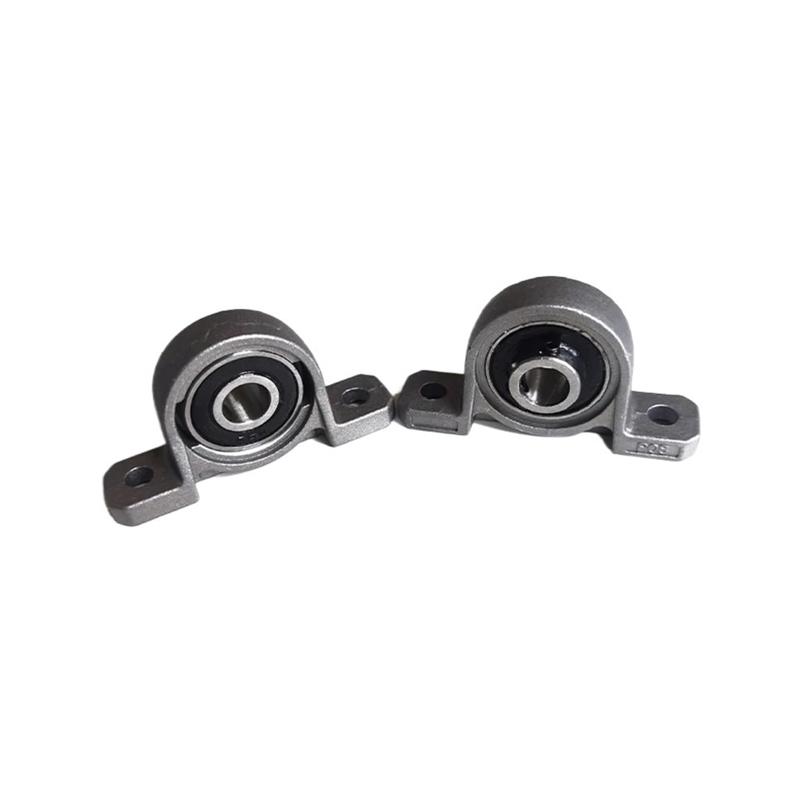 Cuscinetto con supporto integrato 4/10 pezzi in lega di zinco diametro 8mm 10mm 12mm 17mm cuscinetto a sfere con foro supporto montato blocchetto di cuscino(KP006 30mm,4pcs)