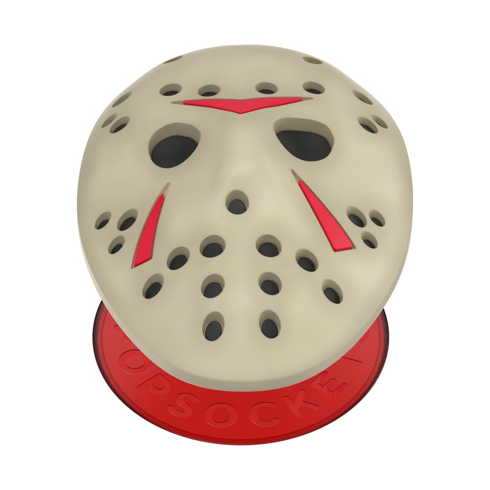 PopSockets: ​​​​Phone Grip with Expanding Kickstand, Adhesive Grip, PopOut, WB Horror, Halloween PopSocket - Jason Voorhees
