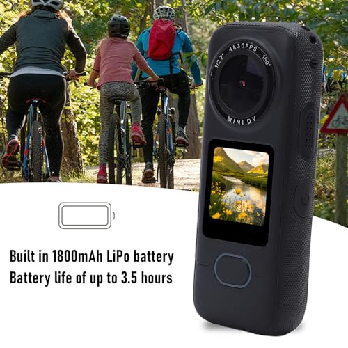 Yunseity 4K Action Camera 20MP 150° WiFi IPX6 miniatura 6