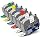 6-Pack 24mm 0.94" Multi-Color Compatible for Brother P Touch Label Tape | 24mm Tze Tz Label Maker Tape 1 Inch Colored Tze-151 251 451 551 651 751 for PTD610BT PTD600 PTP710BT PTP750W PTP910BT