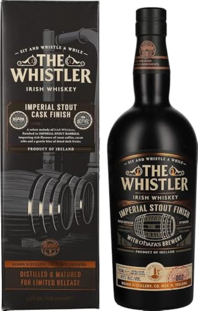 The Whistler Imperial Stout Cask Finish Irish Whiskey | 70cl | 43% ABV