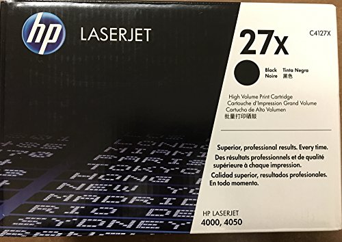 Toner noir C4127X HP d'origine l'excellence pour LaserJet 4050 N
