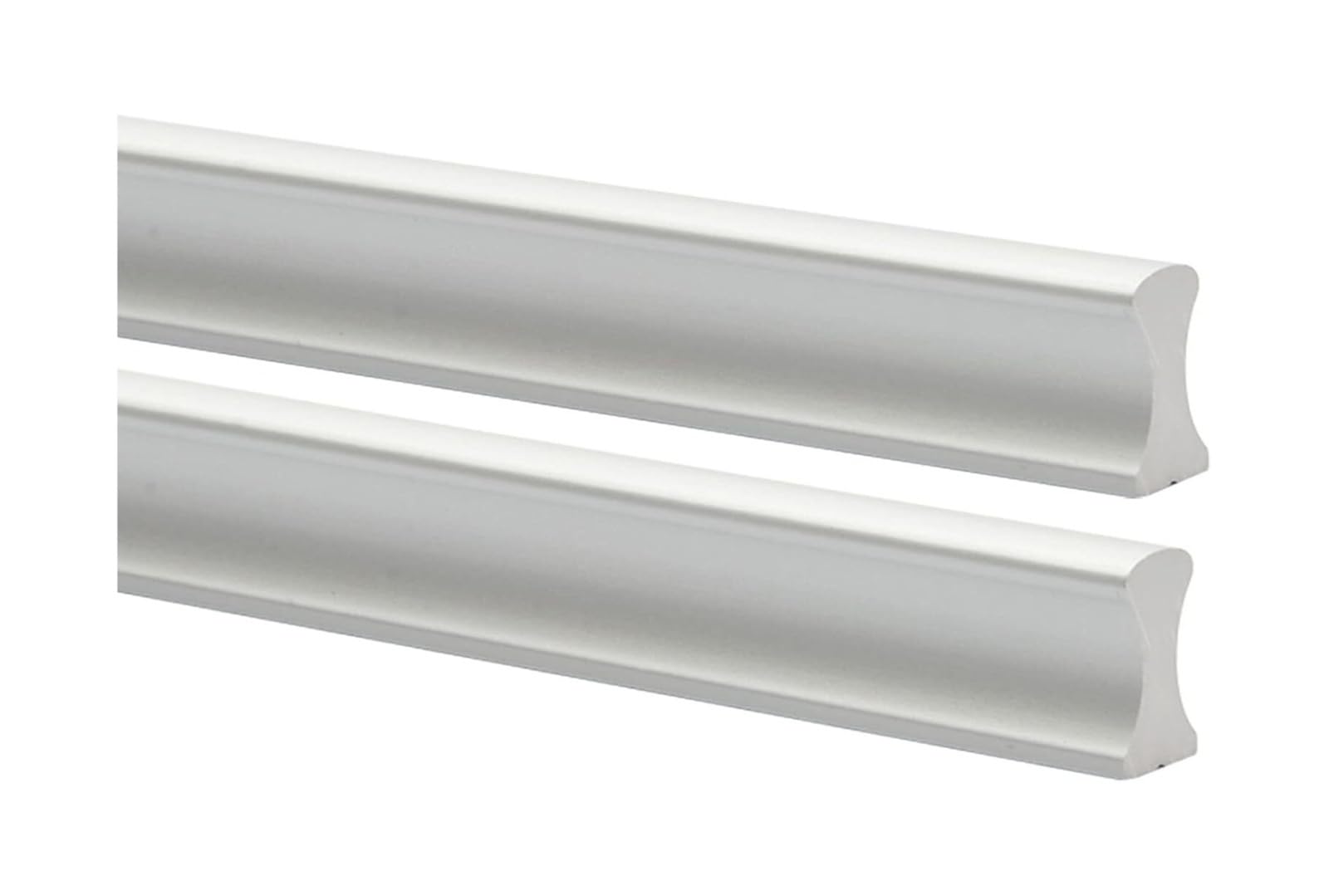 Tiradores de cocina en aluminio macizo de 1000mm, juego de 2 alargadores robustos para muebles