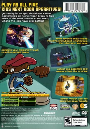 CODENAME: Kids Next Door- OPERATION: V.I.D.E.O.G.A.M.E. - Xbox (Renewed) image 4