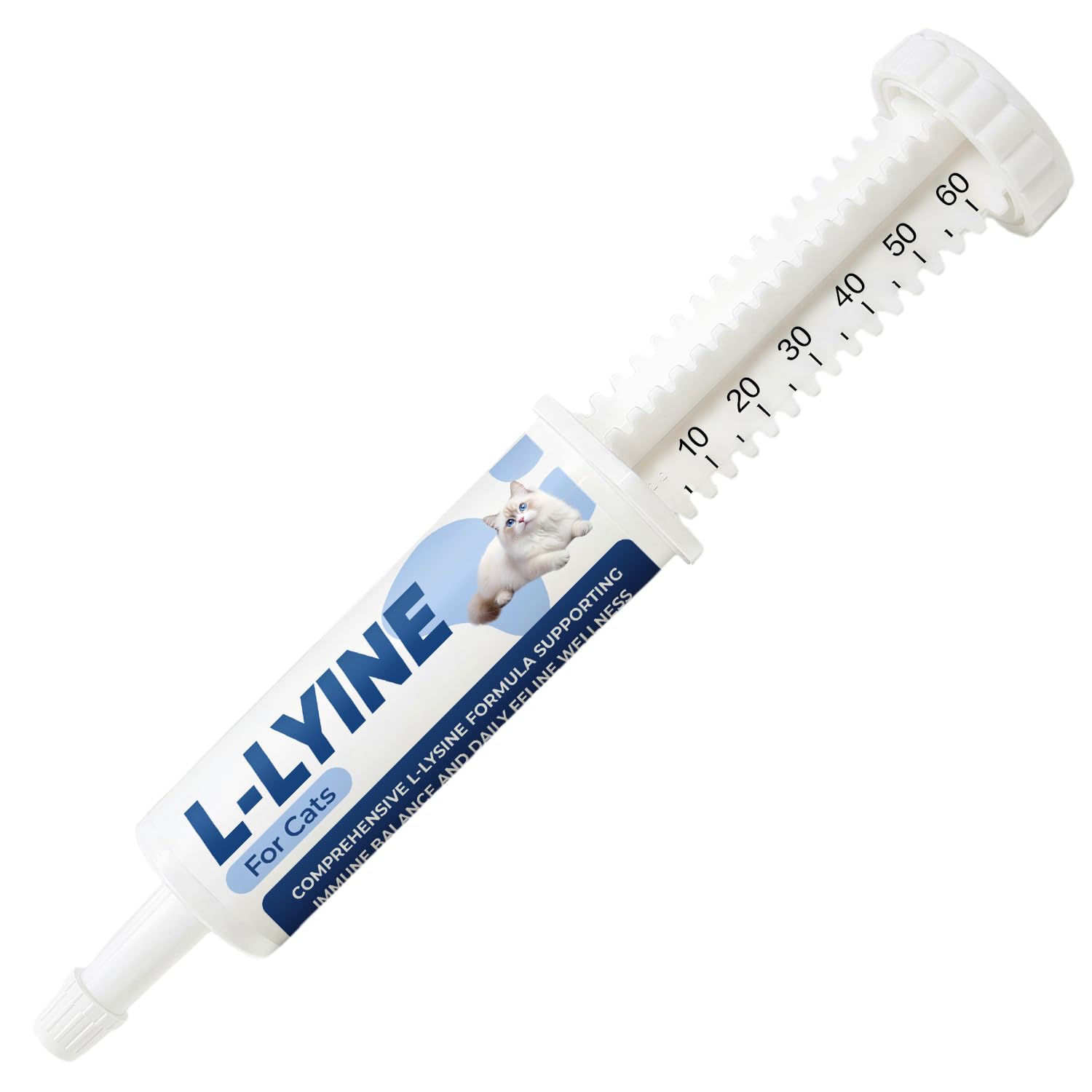 Lysine for Cats, L-Lysine Cat Supplement Gel with Taurine & Omega-3