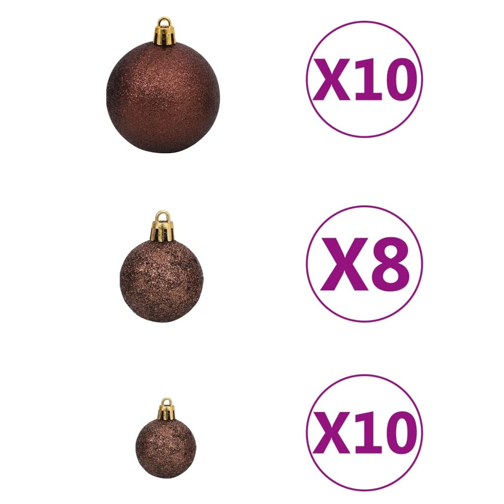 led mit batterie,kleine lichterkette mit batterie,120-tlg. Weihnachtskugeln mit Weihnachtsbaumspitze 300 LEDsGeeignet für Patio, Schlafzimmer, Wohnzimmer, Weihnachten