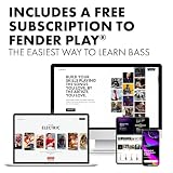 Fender Squier Debut Series Precision Bass Guitar, Beginner Guitar, with 2-Year Warranty, Satin Dakota Red