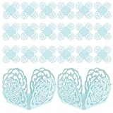 Lurrose 50 Stück Schokoladenpapier Tabletts Schokoladenpapier Pralinenförmchen Trüffelförmchen Schokoladenpäckchen Einlagen Großpackung Für Schokoladenpartys