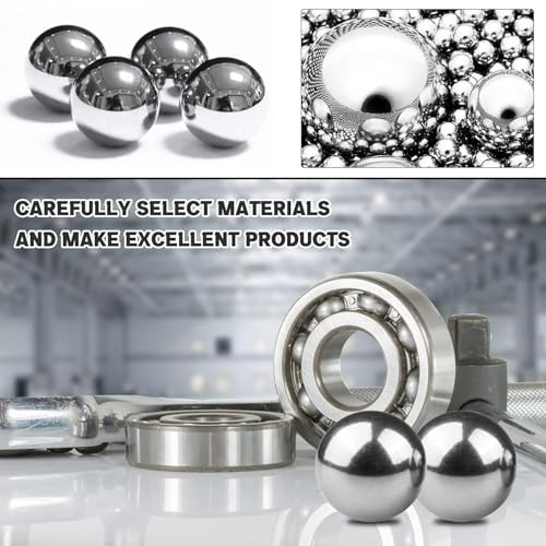 Image of 10pcs 1 inch Chrome Steel Bearing Balls 25.4mm Steel Ball Precision Bearings