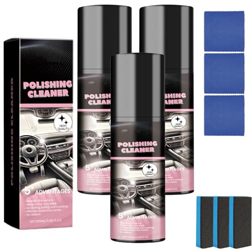 Spray lustrant intérieur voiture pour l'entretien des sièges en tissu
