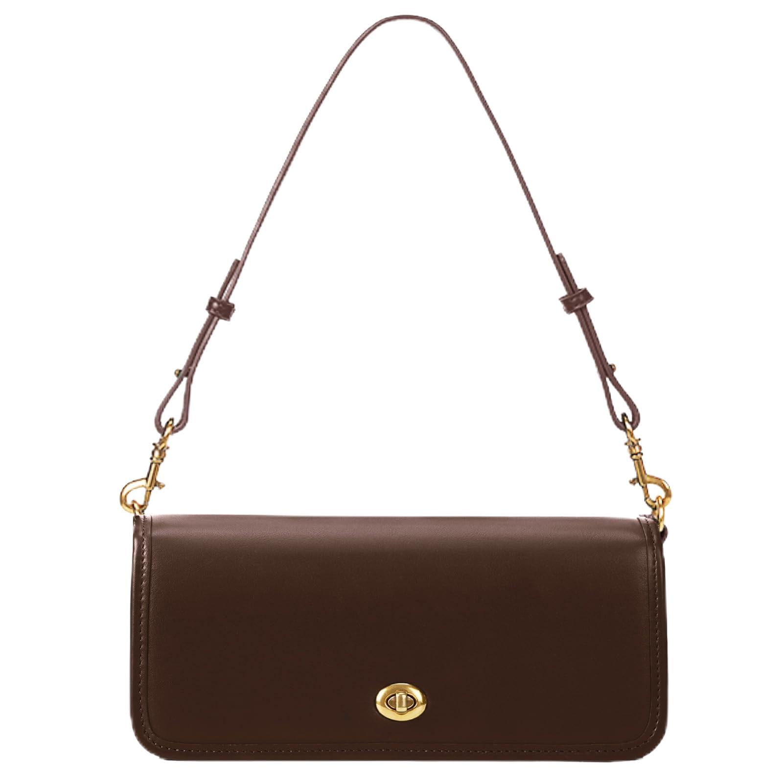 JQWSVE Shoulder Bags for Women Small Purses Trendy Handbag PU Leather Shoulder Purse Everyday Purse Underarm Bags