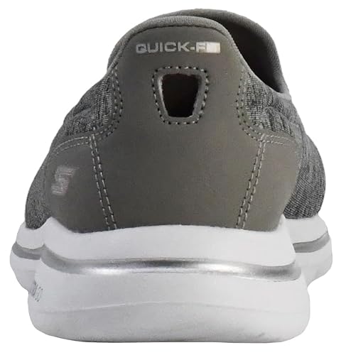 Skechers womens Go Walk 5 - Honor Sneaker, Grey, 7 US