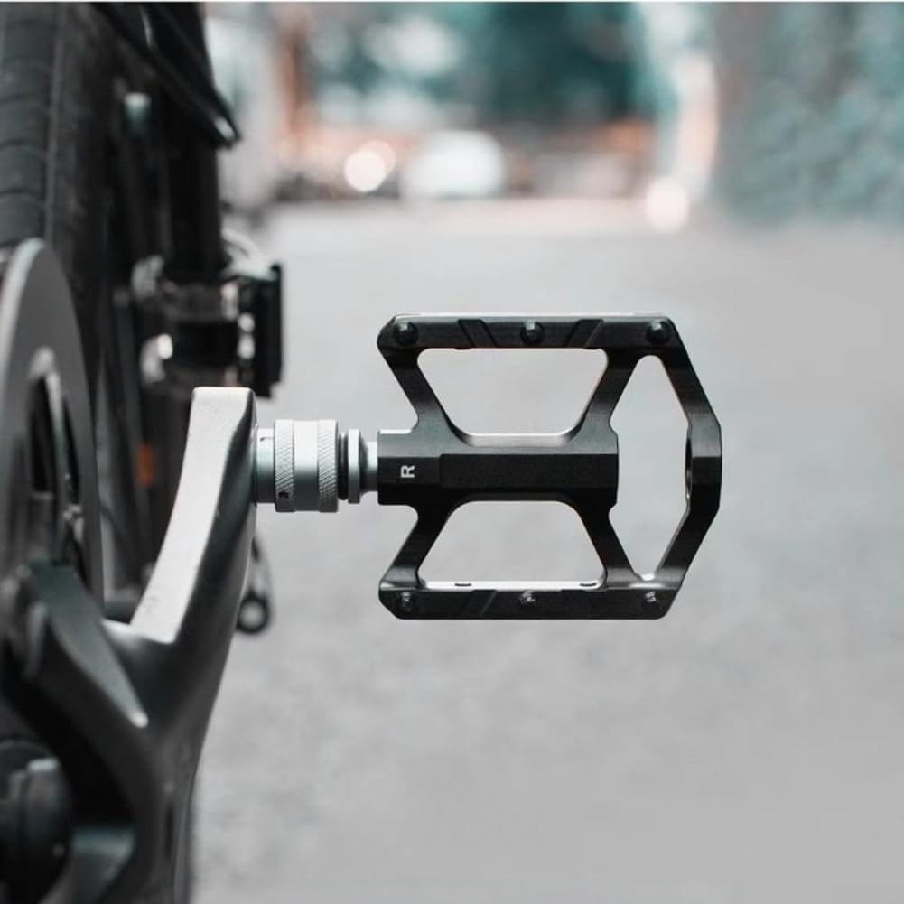 Fahrradpedale mit Schnellentriegelung, zusammenklappbar, 9/16 Zoll, Pedale für Brompton-Faltrad, Pedale für Dahon-Faltrad, Aluminiumlegierung, versiegelte Lagerpedale