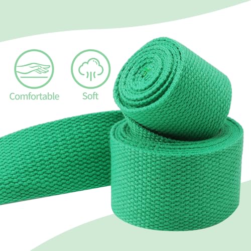 KK D-Ring Buckle Yoga Strap – 2M Long Yoga Belt - Adjustable, Non-Slip, Sweat-Wicking Exercise Straps For Maintaining Poses - Durable & Comfortable Helps In Improving Flexibility & Physical Therapy - Image 3