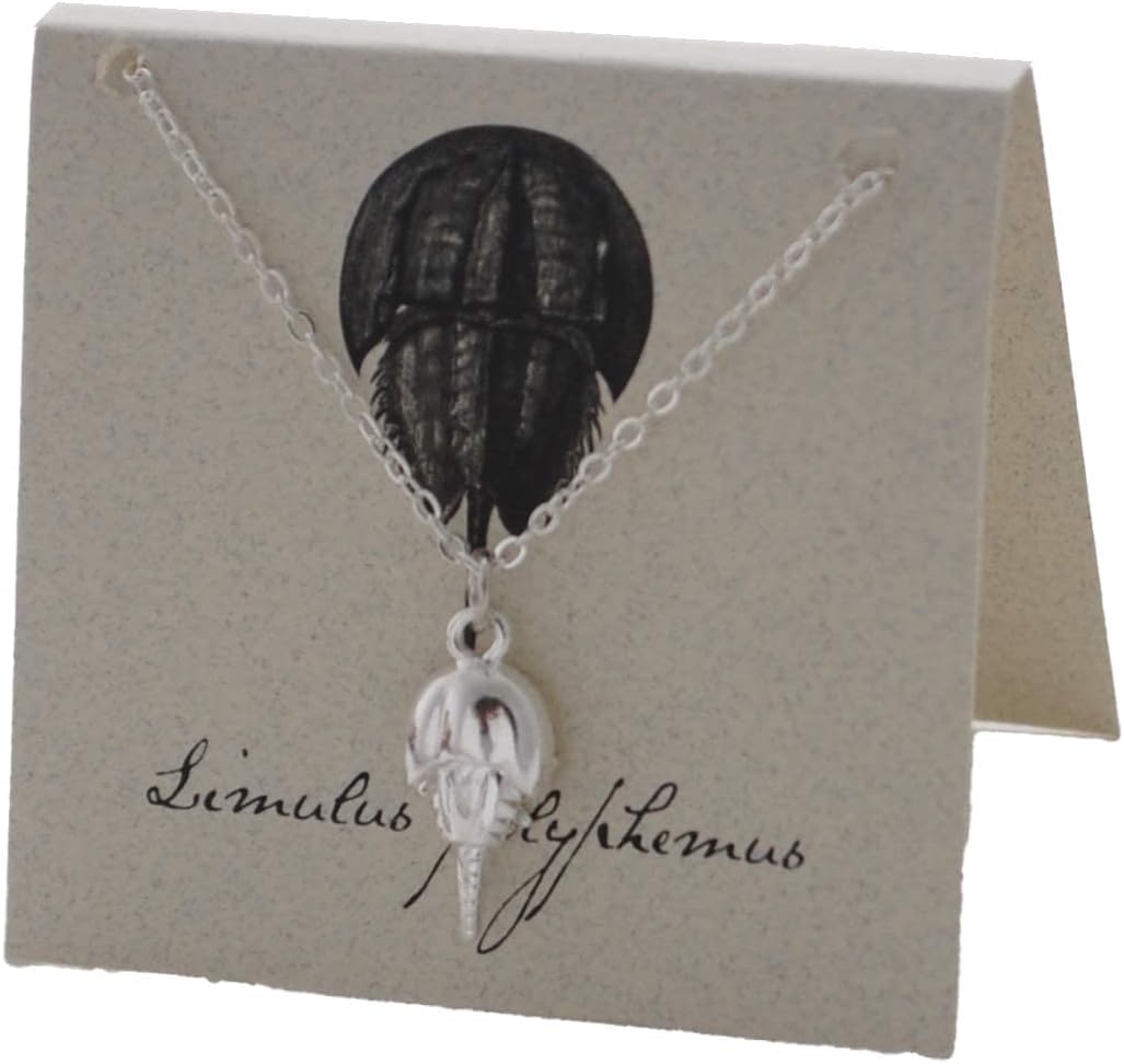 Horseshoe Crab Necklace silver - Semaki & Bird