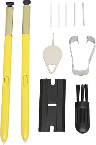 Miniatura 7 de 2 bolígrafos de repuesto para Galaxy Note 9, teléfono táctil con 5 puntas reemplazables y pasador de expulsión, alta sensibilidad y precisión sin