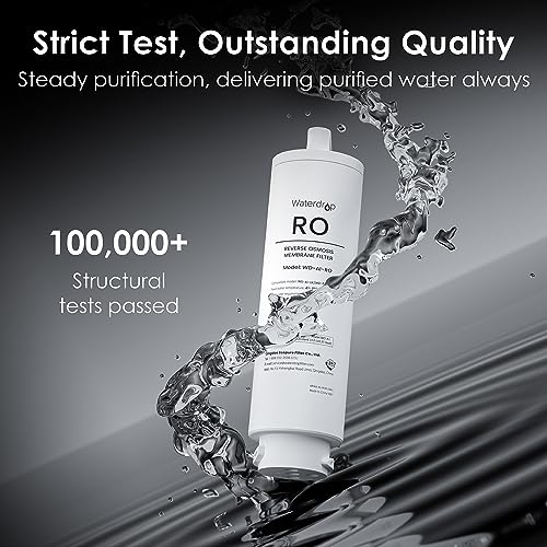 Waterdrop WD-A1-RO Filter, Ersatz für WD-A1 Umkehrosmose-Heiß-Kaltwasser-Spender, 12 Monate Lebensdauer