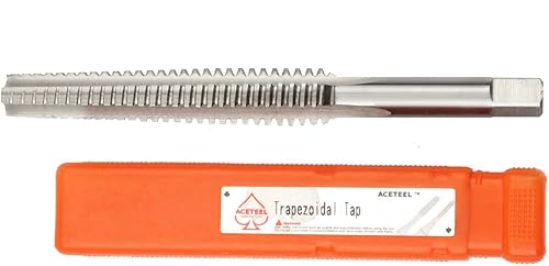 Miniatura 3 de Grifo trapezoidal métrico Tr32 X 6, Tr32 X 6 HSS Trapezoidal Rosca Mano Izquierda