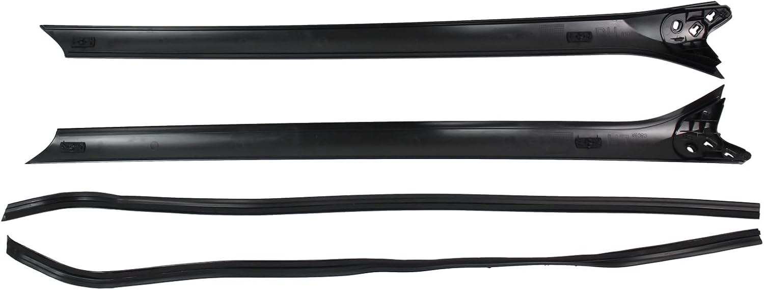 2Pcs Front Left and Right Windshield A-Pillar Trim Molding for Land Rover Range Rover 2013-2022