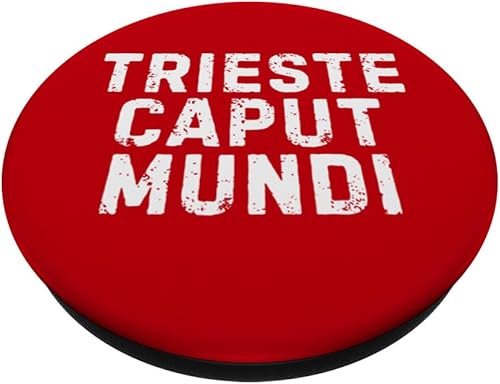 Miniatura 2 de Trieste Caput Mundi Città Simpatica Uomo Donna Bambino PopSockets Adhesive PopGrip
