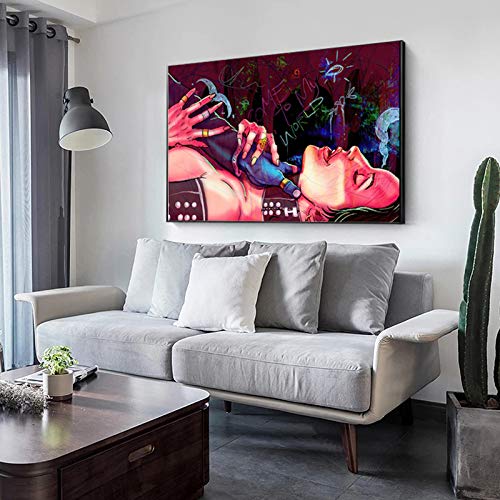 Amazon.com: Graffiti Art Sexy Women Lover - Pintura en lienzo en