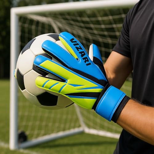 image for Vizari Avio F.P. Soccer Goalkeeper Gloves - Superior Grip, All Skill L