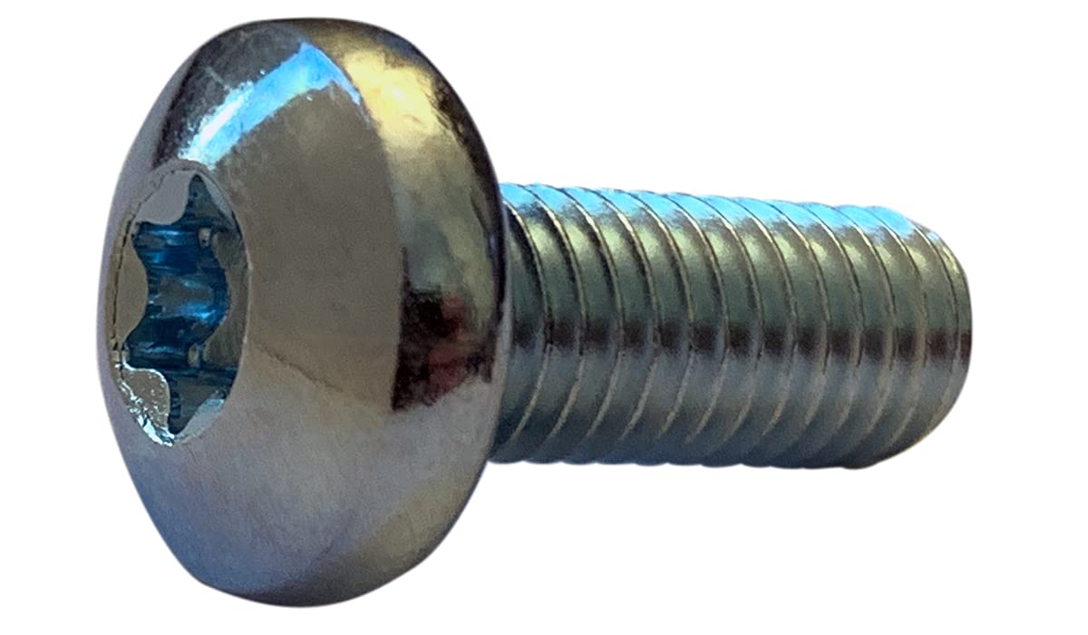 Vis à métaux M8-1.25X10 en lot de 50 pour remplacer vos fixations usées sans riper