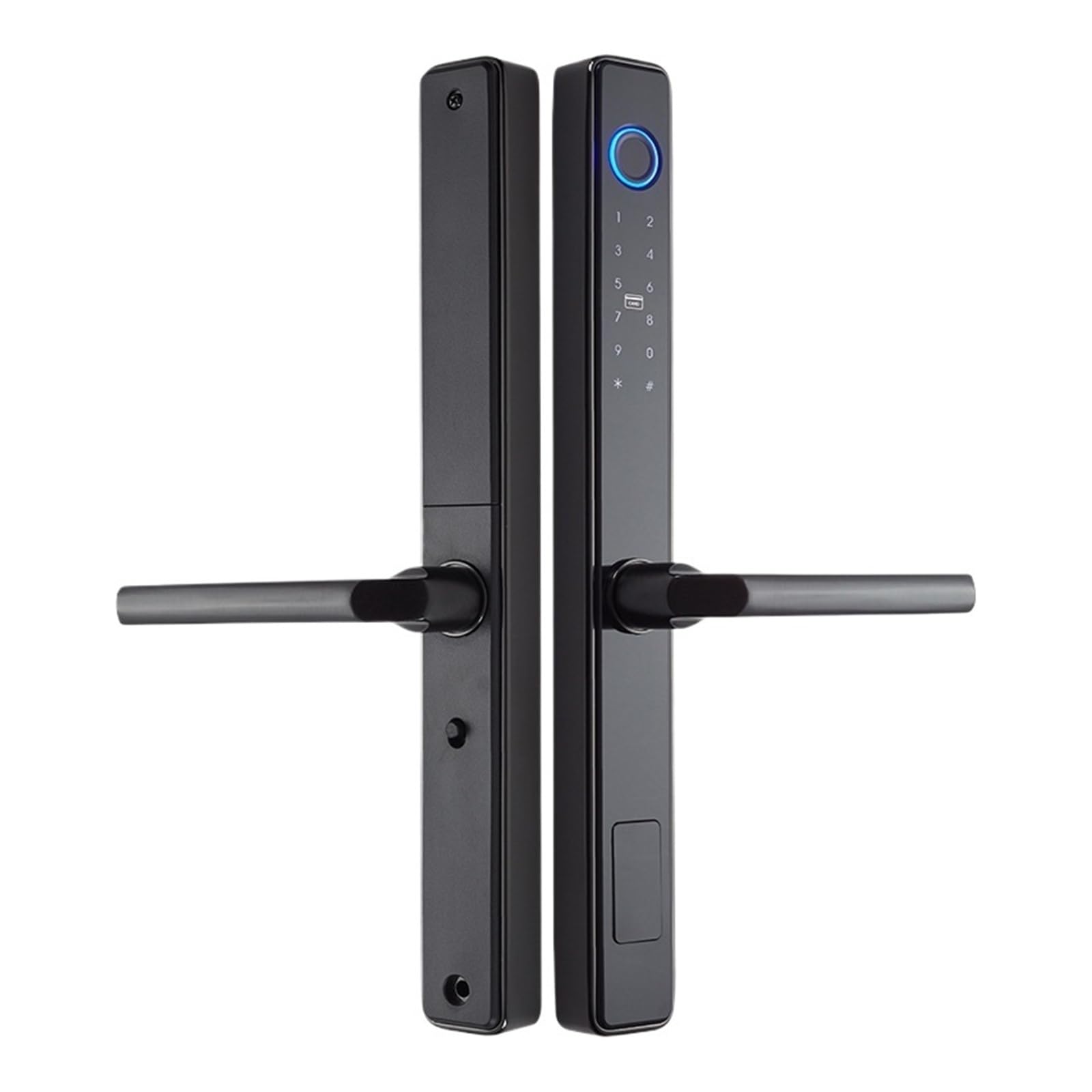 DIGNIFE Smart Door Lock, Waterproof Double Sided Fingerprint Password Smart Lock(04)