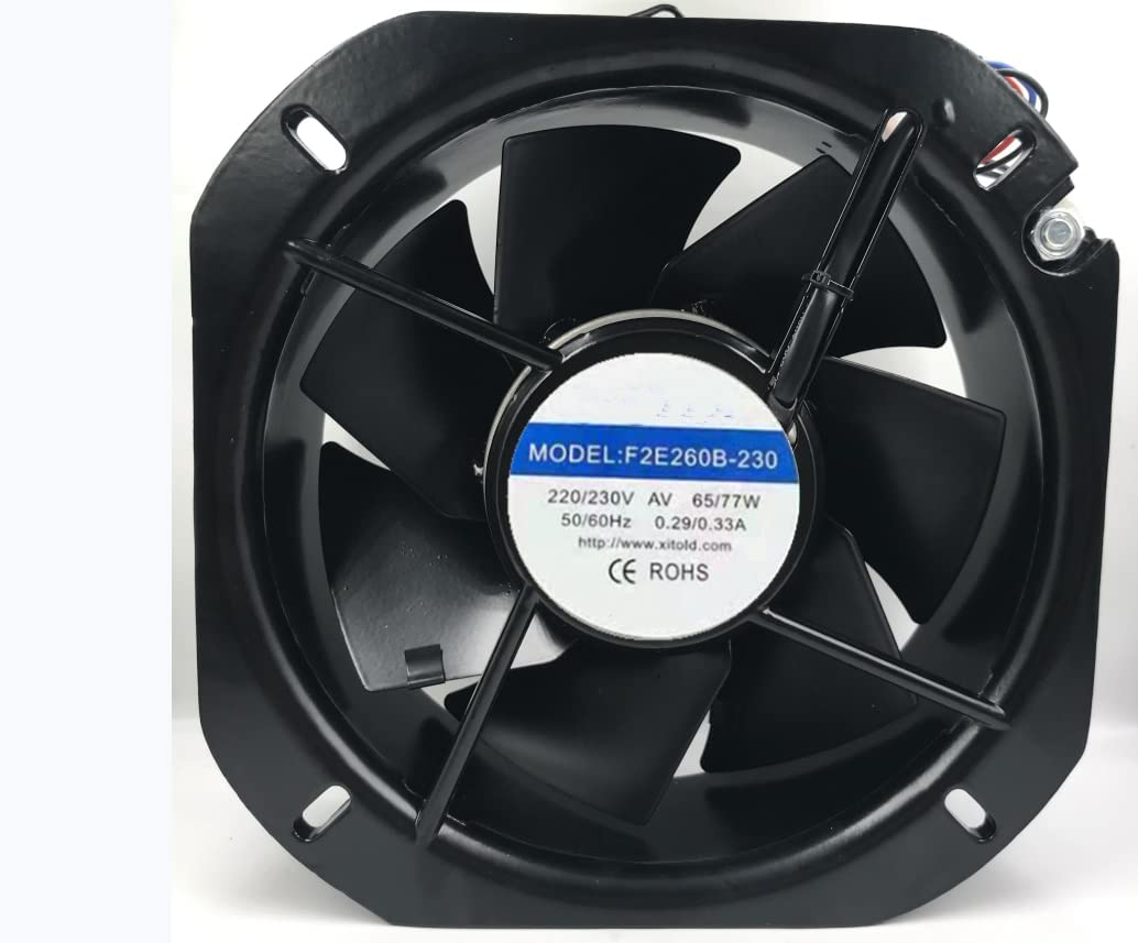 FCARUMIQP 220V 0.29A 65W 22580 Cooling Fan 225X225X80mm