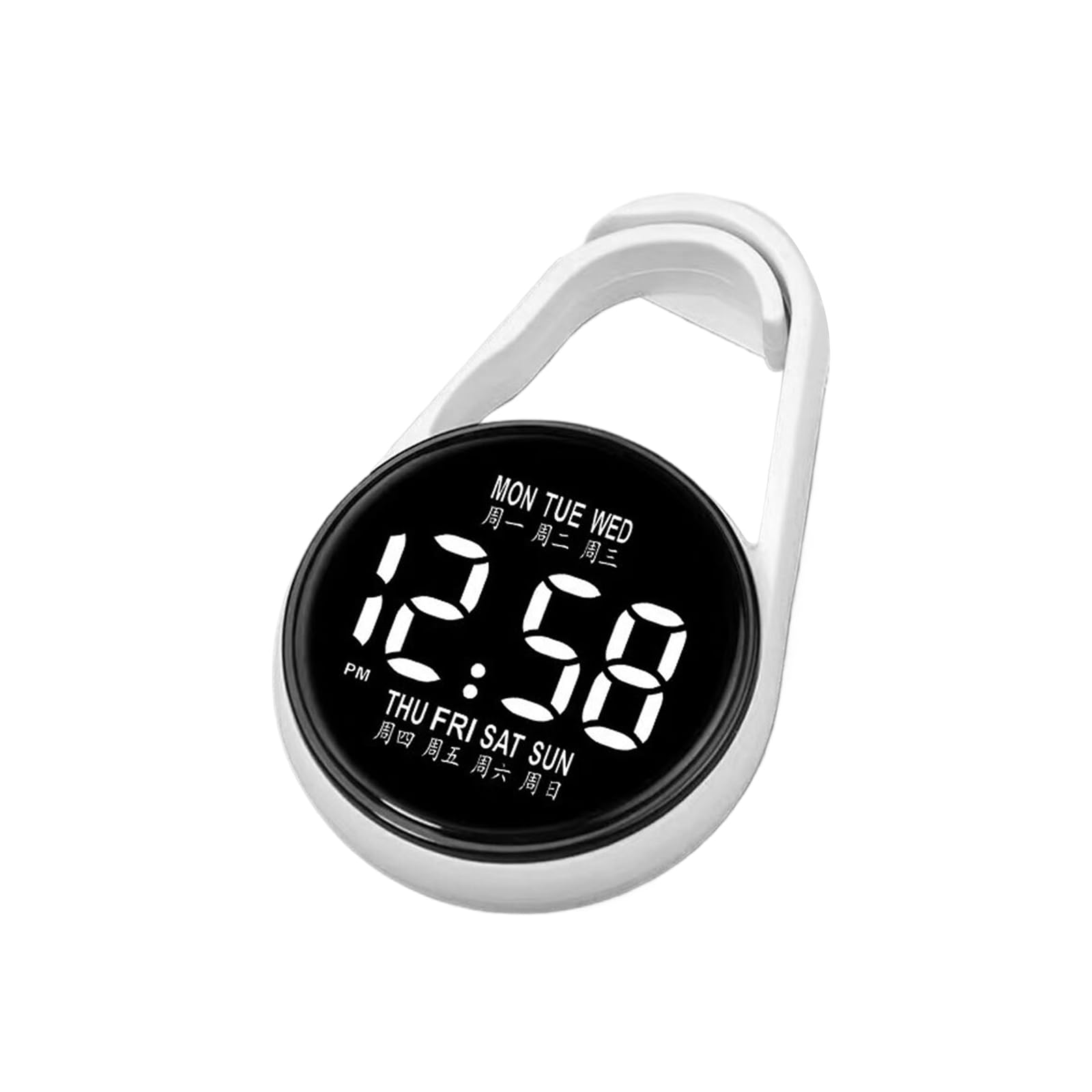 alloneslife Electronic Digital Clock for Students Includes Touch Screens Watch Waterproof Feature Night Lights for Student Multifunctional Desk for Students